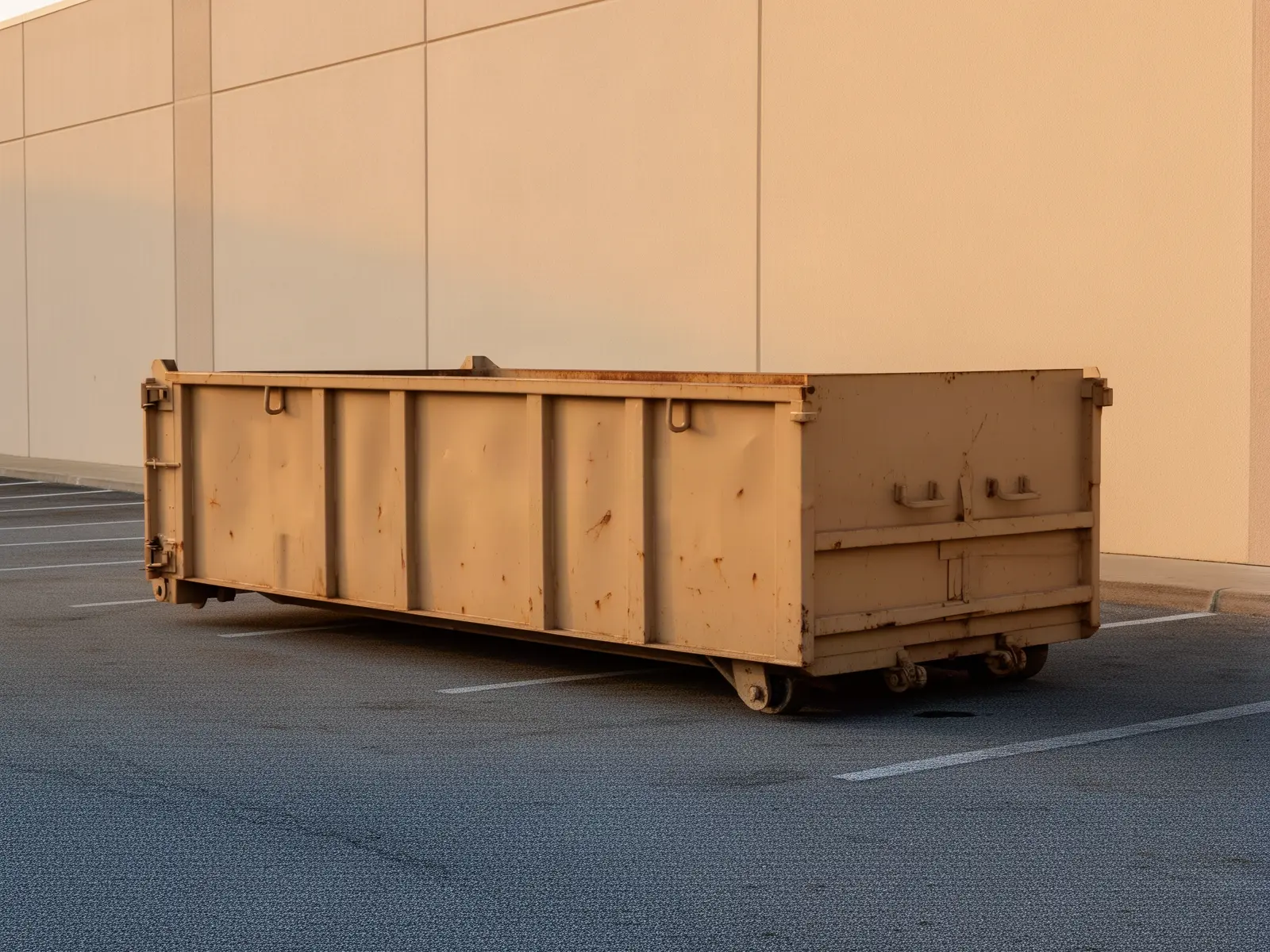Roll-off dumpster from Green Oaks Dumpster Rental in Bluffton, SC